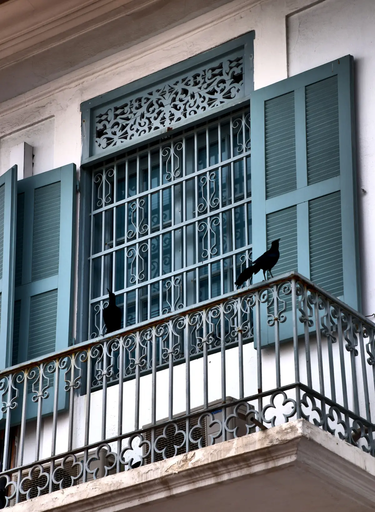 Colonial balcony in Casco Antiguo, Panama City