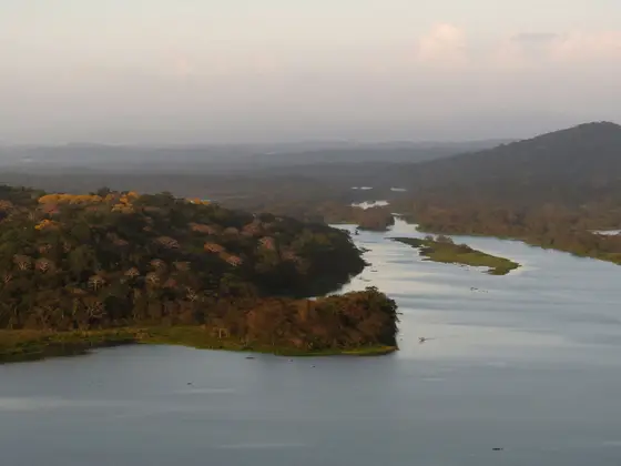 Chagres River near the Panama Canal, Gamboa